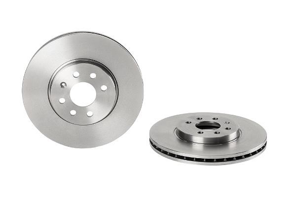 Omnicraft 2134437 Front brake disc ventilated 2134437: Buy near me in Poland at 2407.PL - Good price!