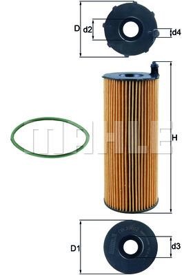 Omnicraft 2255827 Oil Filter 2255827: Buy near me in Poland at 2407.PL - Good price!