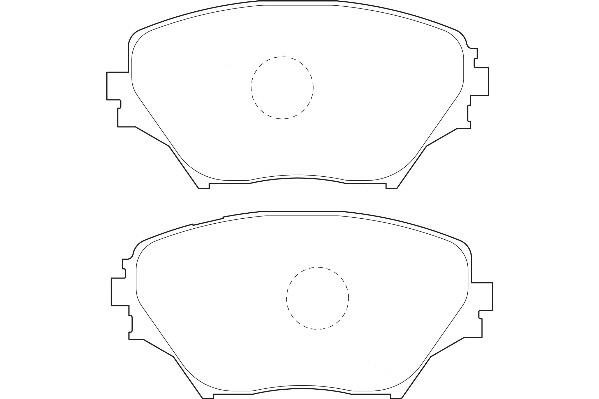 Omnicraft 2135020 Brake Pad Set, disc brake 2135020: Buy near me in Poland at 2407.PL - Good price!