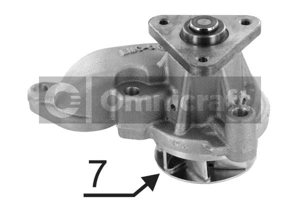 Omnicraft 2317032 Water pump 2317032: Buy near me in Poland at 2407.PL - Good price!