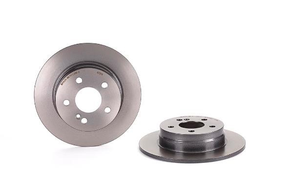 Omnicraft 2134642 Rear brake disc, non-ventilated 2134642: Buy near me in Poland at 2407.PL - Good price!
