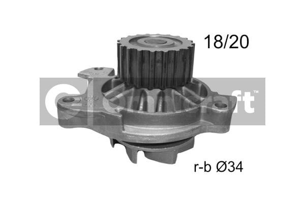 Omnicraft 2317079 Water pump 2317079: Buy near me in Poland at 2407.PL - Good price!