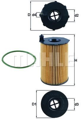 Omnicraft 2255833 Oil Filter 2255833: Buy near me in Poland at 2407.PL - Good price!