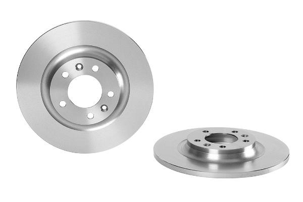 Omnicraft 2134664 Rear brake disc, non-ventilated 2134664: Buy near me in Poland at 2407.PL - Good price!