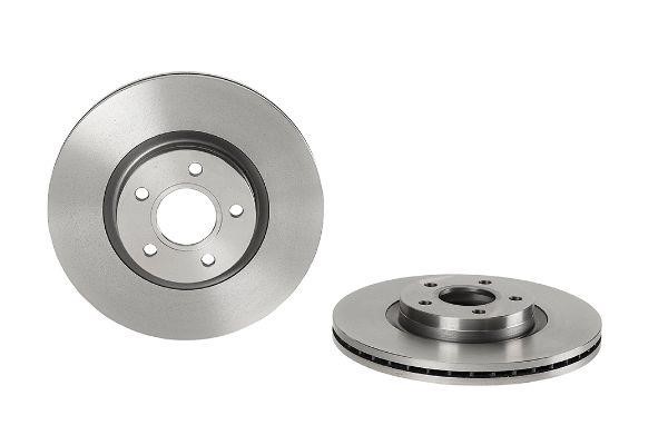 Omnicraft 2133972 Front brake disc ventilated 2133972: Buy near me at 2407.PL in Poland at an Affordable price!