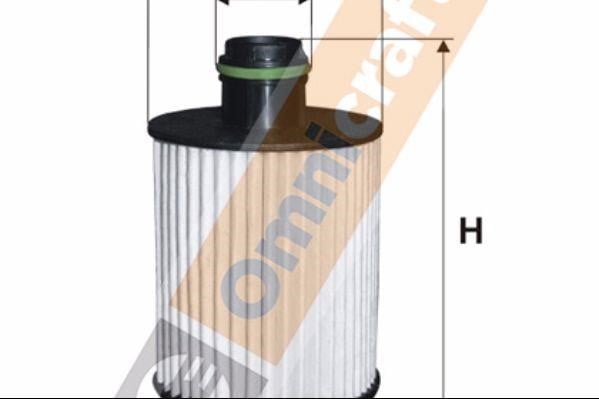 Omnicraft 2136176 Oil Filter 2136176: Buy near me in Poland at 2407.PL - Good price!