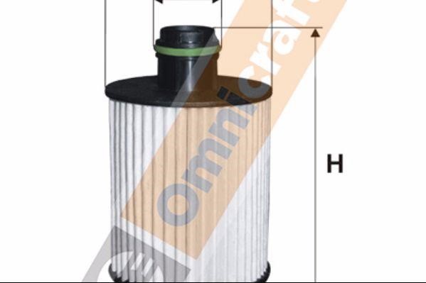 Omnicraft 2136173 Oil Filter 2136173: Buy near me in Poland at 2407.PL - Good price!