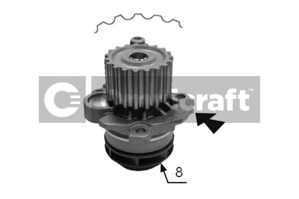 Omnicraft 2316870 Water pump 2316870: Buy near me in Poland at 2407.PL - Good price!