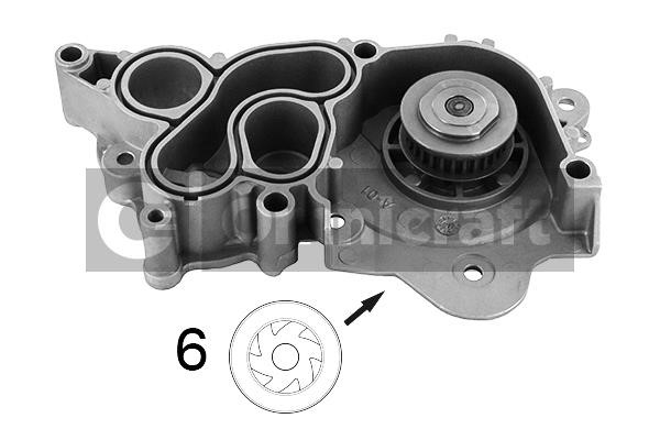 Omnicraft 2316958 Water pump 2316958: Buy near me in Poland at 2407.PL - Good price!