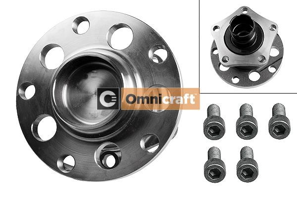 Omnicraft 2466444 Подшипник ступицы колеса, комплект 2466444: Отличная цена - Купить в Польше на 2407.PL!