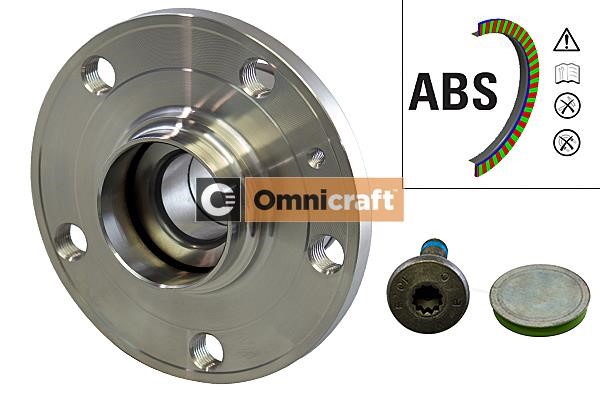 Omnicraft 2466394 Подшипник ступицы колеса, комплект 2466394: Отличная цена - Купить в Польше на 2407.PL!