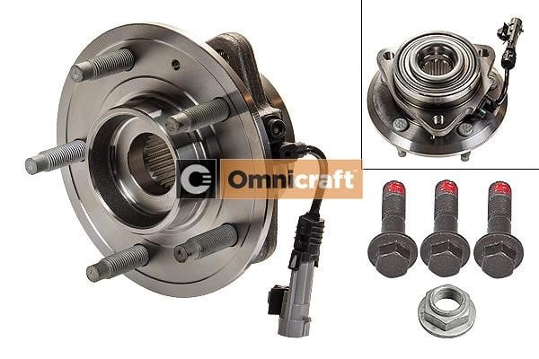 Omnicraft 2466626 Підшипник маточини колеса, комплект 2466626: Приваблива ціна - Купити у Польщі на 2407.PL!