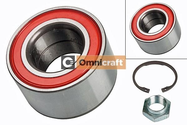 Omnicraft 2466804 Підшипник маточини колеса, комплект 2466804: Приваблива ціна - Купити у Польщі на 2407.PL!