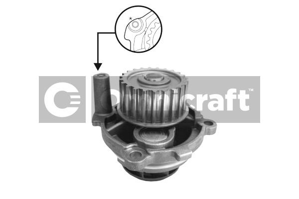 Omnicraft 2316914 Water pump 2316914: Buy near me in Poland at 2407.PL - Good price!