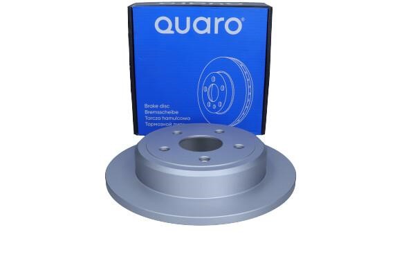 Тормозной диск задний невентилируемый Quaro QD2401
