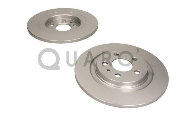 Quaro QD5526 Rear brake disc, non-ventilated QD5526: Buy near me in Poland at 2407.PL - Good price!