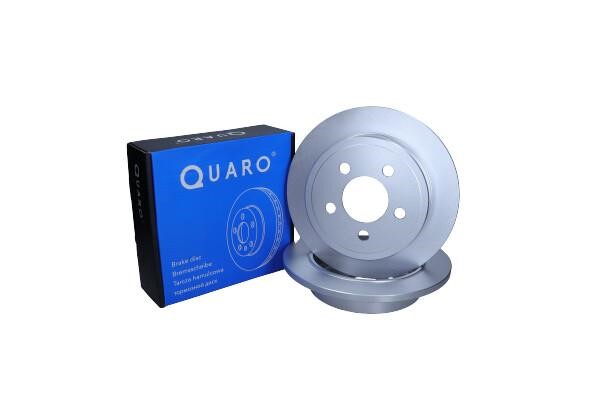 Тормозной диск задний невентилируемый Quaro QD1681