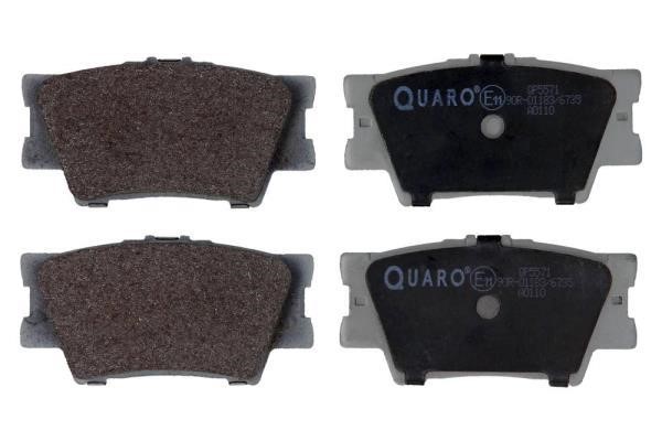 Quaro QP5571 Brake Pad Set, disc brake QP5571: Buy near me in Poland at 2407.PL - Good price!