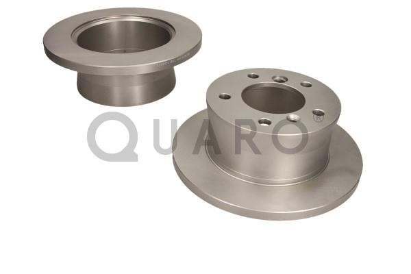 Quaro QD3675 Rear brake disc, non-ventilated QD3675: Buy near me in Poland at 2407.PL - Good price!