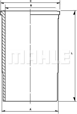 Mahle/Knecht C9740 Tuleja cylindrowa C9740: Dobra cena w Polsce na 2407.PL - Kup Teraz!