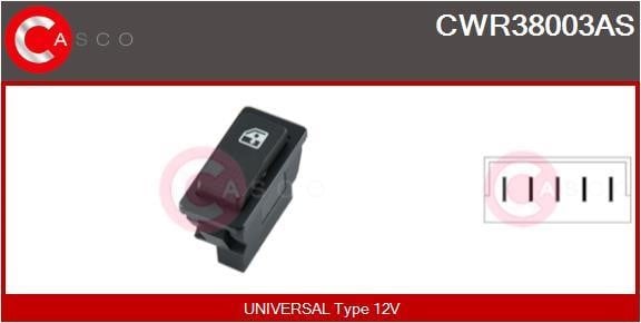 Casco CWR38003AS Кнопка стеклоподъёмника CWR38003AS: Отличная цена - Купить в Польше на 2407.PL!