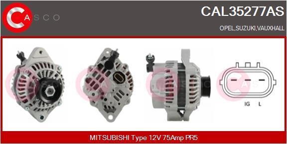 Casco CAL35277AS Alternator CAL35277AS: Buy near me in Poland at 2407.PL - Good price!