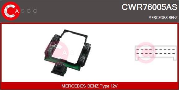Casco CWR76005AS Блок кнопок стеклоподъемников CWR76005AS: Отличная цена - Купить в Польше на 2407.PL!