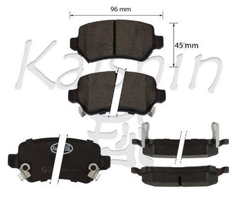 Kaishin FK11335 Brake Pad Set, disc brake FK11335: Buy near me in Poland at 2407.PL - Good price!