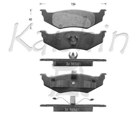 Kaishin FK10046 Brake Pad Set, disc brake FK10046: Buy near me in Poland at 2407.PL - Good price!