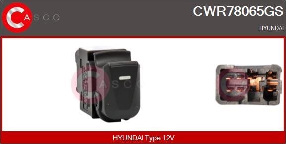 Casco CWR78065GS Power window button CWR78065GS: Buy near me in Poland at 2407.PL - Good price!