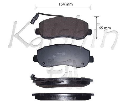 Kaishin FK10214 Brake Pad Set, disc brake FK10214: Buy near me in Poland at 2407.PL - Good price!