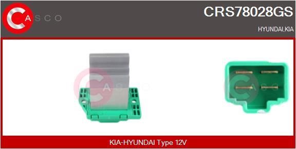 Casco CRS78028GS Резистор, компресор салону CRS78028GS: Купити у Польщі - Добра ціна на 2407.PL!