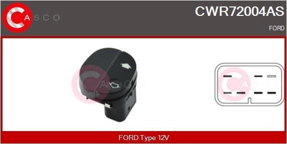 Casco CWR72004AS Кнопка стеклоподъёмника CWR72004AS: Отличная цена - Купить в Польше на 2407.PL!