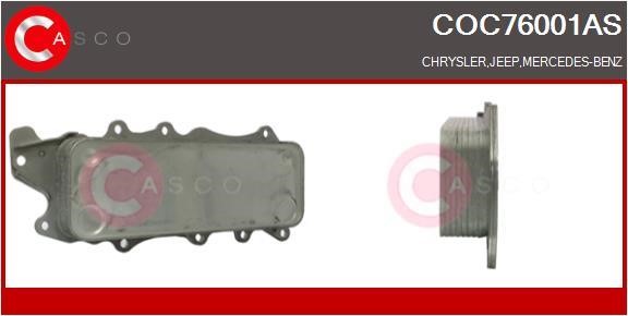 Casco COC76001AS Oil Cooler, engine oil COC76001AS: Buy near me in Poland at 2407.PL - Good price!