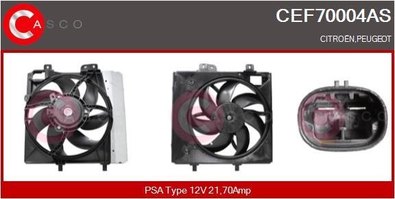 Casco CEF70004AS Electric Motor, radiator fan CEF70004AS: Buy near me in Poland at 2407.PL - Good price!