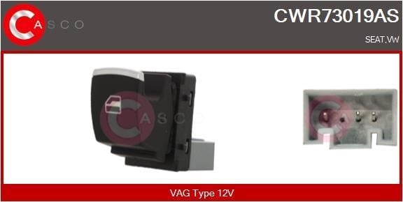 Casco CWR73019AS Power window button CWR73019AS: Buy near me in Poland at 2407.PL - Good price!