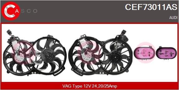 Casco CEF73011AS Electric Motor, radiator fan CEF73011AS: Buy near me at 2407.PL in Poland at an Affordable price!