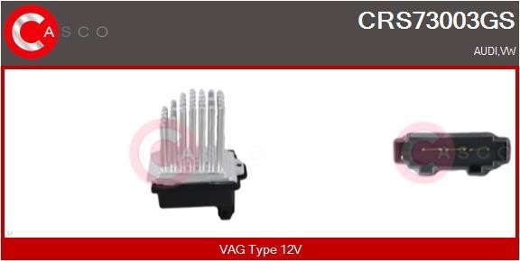 Casco CRS73003GS Resistor, interior blower CRS73003GS: Buy near me in Poland at 2407.PL - Good price!