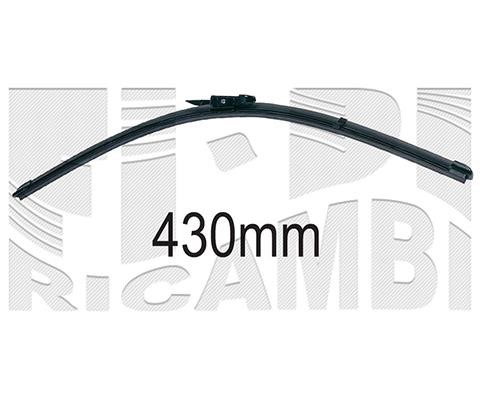 Autoteam WBF430 Wiper Blade Frameless 430 mm (17") WBF430: Buy near me in Poland at 2407.PL - Good price!