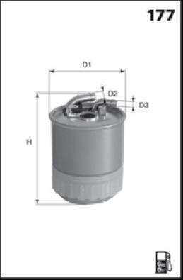 Misfat M310 Fuel filter M310: Buy near me in Poland at 2407.PL - Good price!