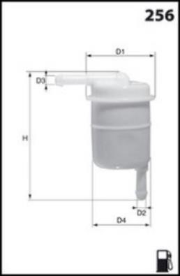 Misfat E119 Fuel filter E119: Buy near me in Poland at 2407.PL - Good price!