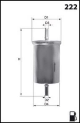 Misfat E501 Fuel filter E501: Buy near me at 2407.PL in Poland at an Affordable price!