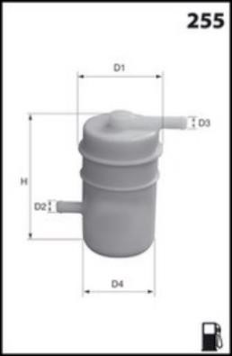 Misfat E129 Fuel filter E129: Buy near me in Poland at 2407.PL - Good price!
