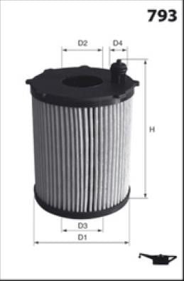 Misfat L182 Oil Filter L182: Buy near me in Poland at 2407.PL - Good price!