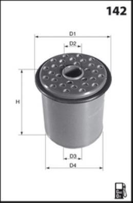 Misfat F162 Fuel filter F162: Buy near me in Poland at 2407.PL - Good price!
