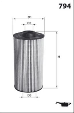 Misfat L183 Oil Filter L183: Buy near me in Poland at 2407.PL - Good price!