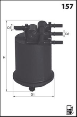 Misfat F111X Filtr paliwa F111X: Dobra cena w Polsce na 2407.PL - Kup Teraz!