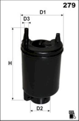 Misfat E151 Fuel filter E151: Buy near me in Poland at 2407.PL - Good price!