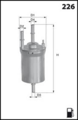 Misfat E103 Fuel filter E103: Buy near me at 2407.PL in Poland at an Affordable price!