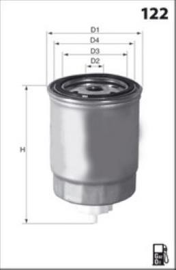 Misfat M666 Fuel filter M666: Buy near me in Poland at 2407.PL - Good price!